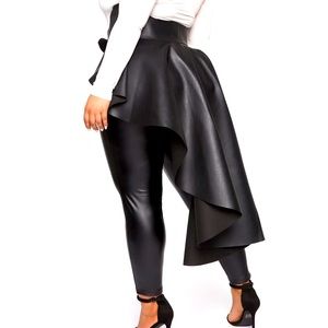 New black skirt belt